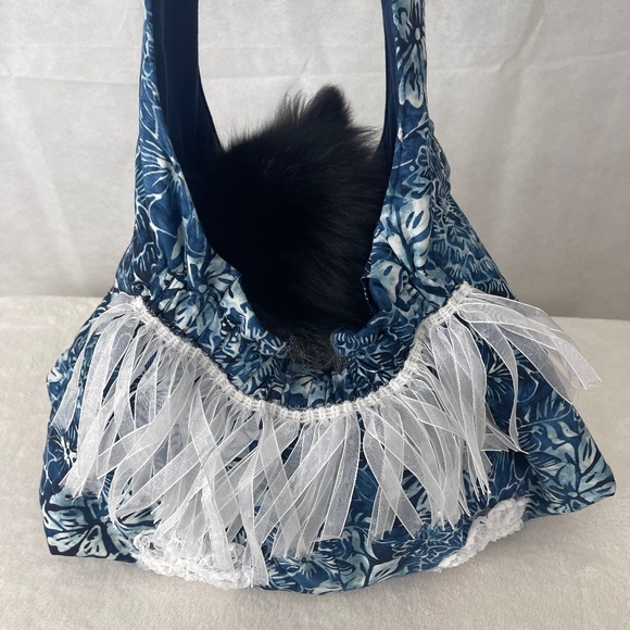 DESIGNER "FURBABY" TOTE CARRIER (NWOT) HANDMADE - Picture 12 of 15